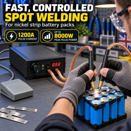 8000w battery spot welder dual - battery,